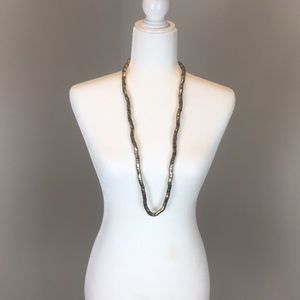Gold and Silver Flex Necklace